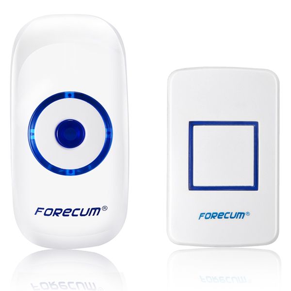 

f8 built-in led indicator front wireless doorbell