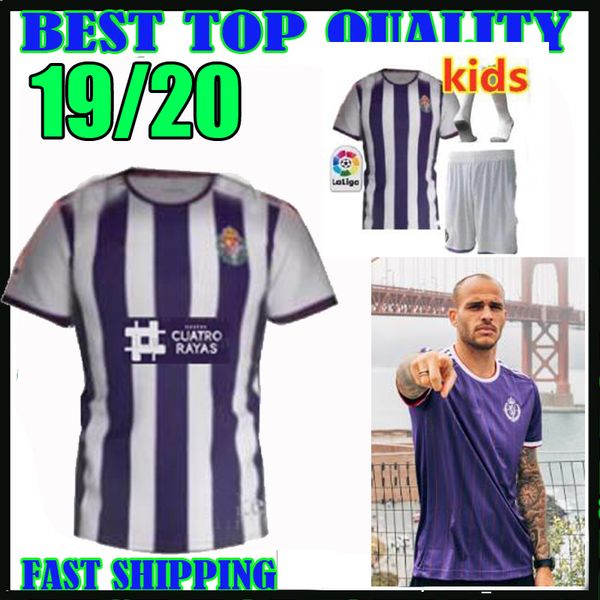 

19 20 real valladolid occer jer ey home away 2019 2020 cami eta de fútbol 22 martinez calero alcaraz unal men kid kit football hirt