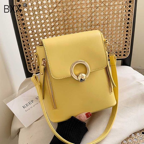 

bxx] искусственная кожа crossbody сумки для женщин 2020 весна все-матч плеча messenger сумки женский путешествия cross body сумка hl518