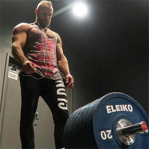 

2018 new jogging pants mens running pants sports fitness tights basketball leggings gym sport training men slim trousers, Black;blue