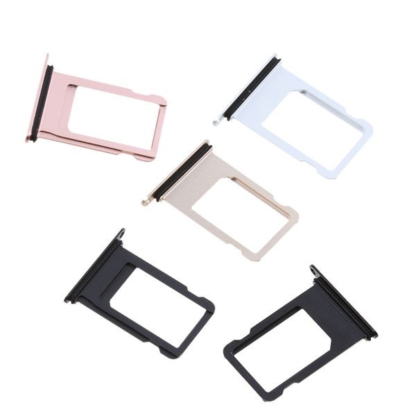

5pieces nano sim card holder tray slot replacement repair part for iphone 7