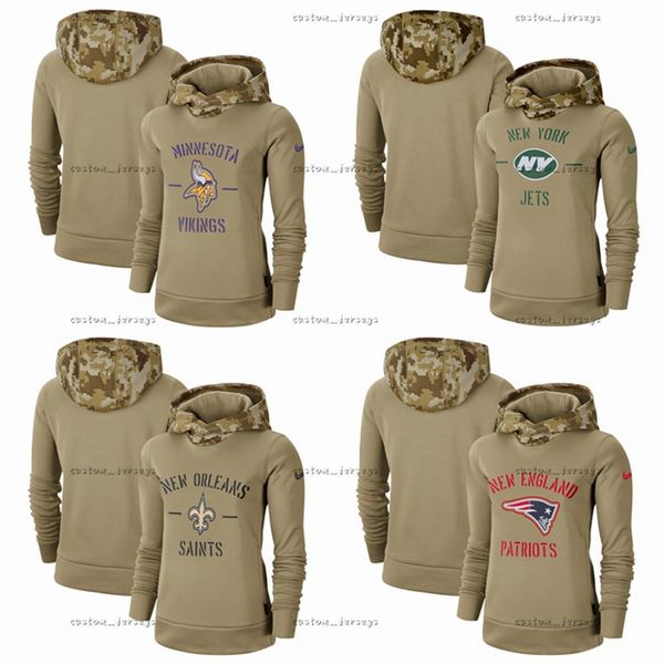 women's salute to service saints hoodie