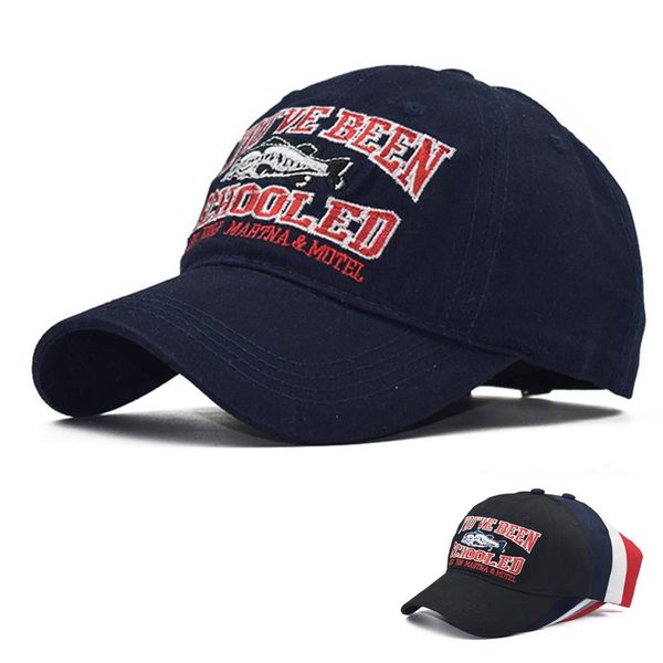 

100% хлопок мужчины бейсболка монтажн cap snapback hat для женщин gorras вскользь casquette акулы вышивки письмо ретро cap hat dad, White