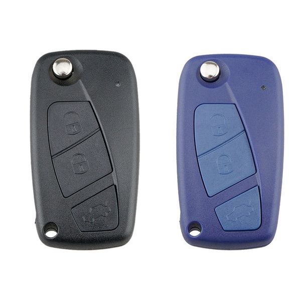 

3 button upscale key case flip folding remote car key shell case cover for