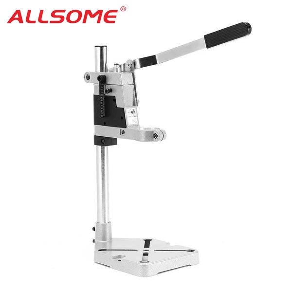 

allsome 400mm electric drill stand power tools accessories bench drill press stand diy tool base frame holder chuck