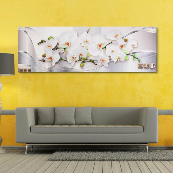 

Modern canvas pictures Kustdruck Fertig! Lotus mural living room decoration US