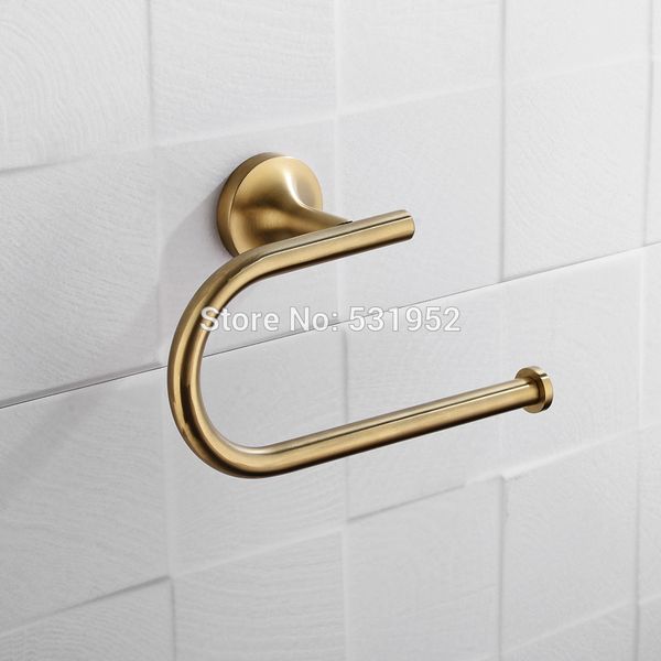 

brushed gold bath towel ring holder hook gold brushed bronze golden towel rack stainless steel wall mounted