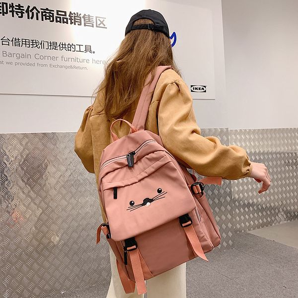

2020 new women's backpack korean version of the texture of women's backpacks fashion simple ladies backpack