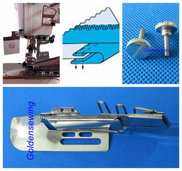 

cover stitch double fold edge binder attachment folder - fits janome coverpro please choose your wanted size, Black