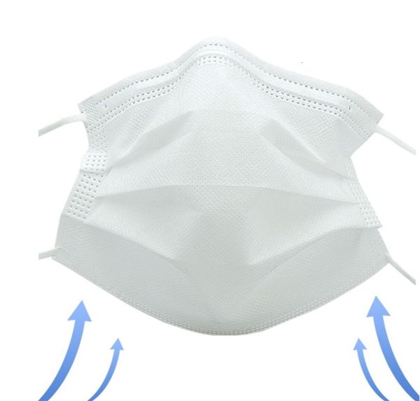 

верхний слой на лице ear loop wind 3 fly non woven фильтр пыли для взрослых маска стерео черный / белый / розовый защитные kxoa