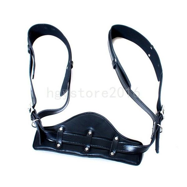 Bondage PU Leather Sex Aid Position Strap Portable Open Leg Polsini della coscia Imbracatura di ritenuta A675