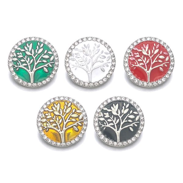 

wholesale w189 flower 3d 18mm 25mm 30mm metal snap button for bracelet necklace interchangeable jewelry women accessorie findings