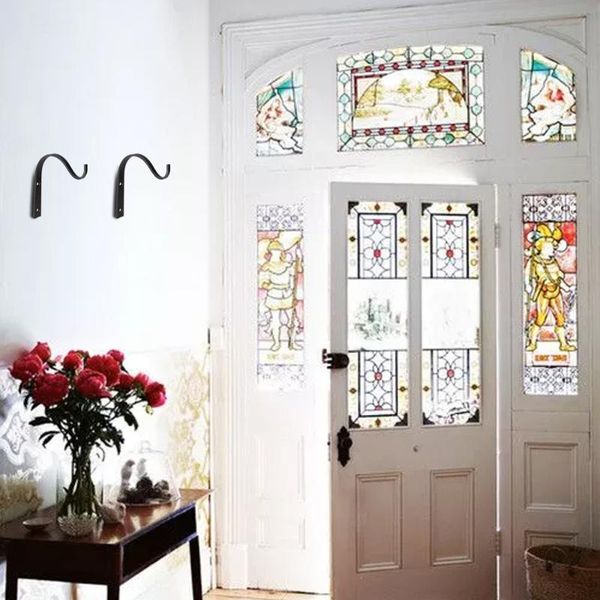 

decorative cloth hanger organizer heavy duty hanging lantern home iron wall hook easy installation outdoor multifunction durable