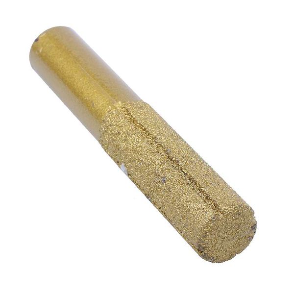 

gold 13mm dia diamond profile straight router bit for marble
