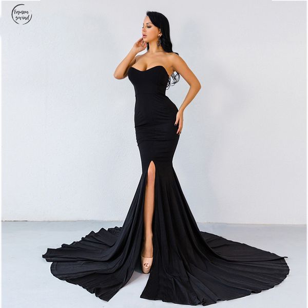 

2019 fashion new maxi платье sexy обернутый chest asymmetric платье партии ft1683 перевозка груза падения хорошее качество, Black;gray