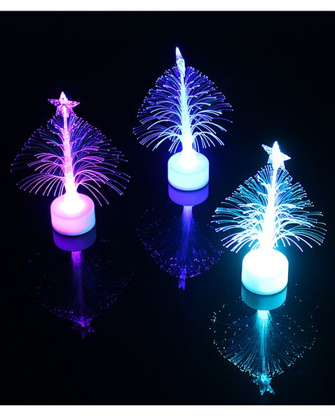 

flash christmas tree led electronic fiber tree colorful christmas gift specials electronic candle