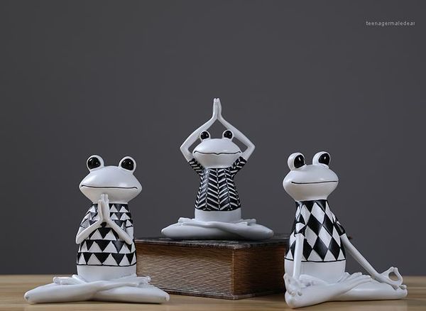 

art crafts lovely smile frog brothers home decoration yogo frog resin novelty items designer times impression fashion