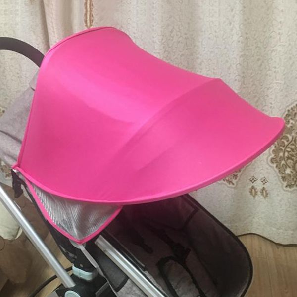 

anti-uv shading sun hood sunscreen visor carriage canopy weatherproof umbrella baby stroller