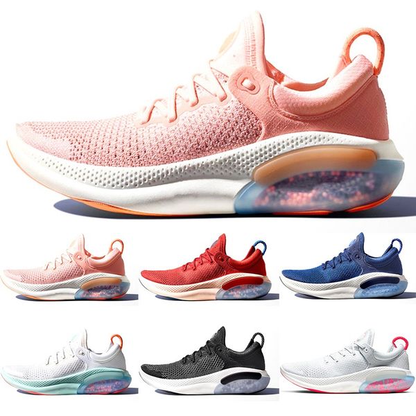 

joyride running shoes for men grey platinum tint university racer blue fashion mens trainer athletic sport sneaker ing, White;red