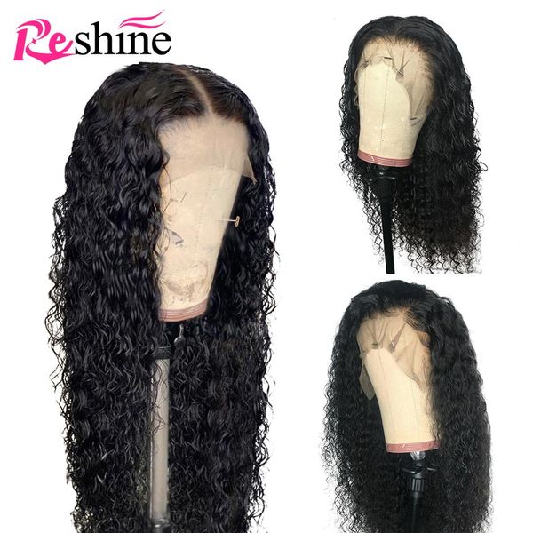 

130% 150% density lace front human hair wigs for women with black afro kinky curly glueless brazilian remy hair 13x4 lace wigs, Black;brown