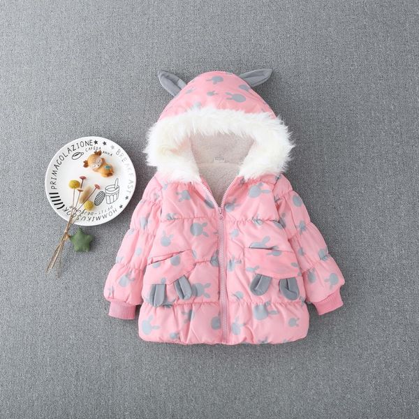 

4 pieces/lot) new 2019 children's clothing girls animal pattern baby girl kids warm clothes 082801, Blue;gray
