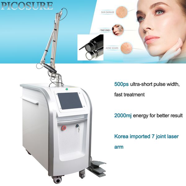 

new products picosecond yag laser machine high power q switch tattoo removal nd yag laser machine, Black