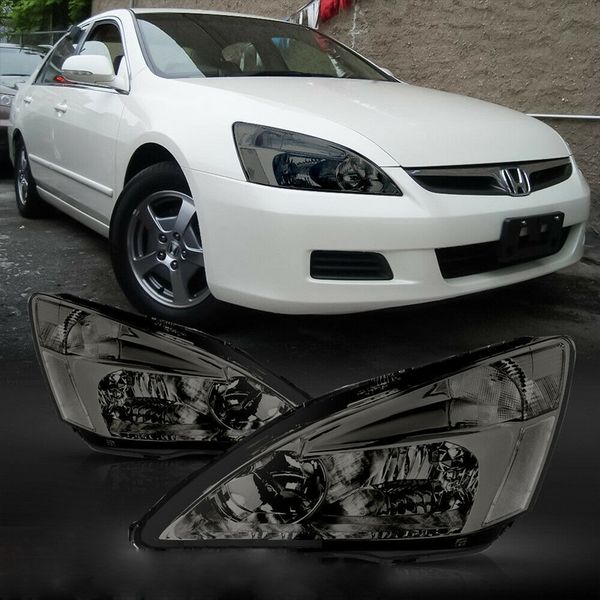

для accord 2.4 2003 2004 2005 2006 2007 автомобиль фара фара clear lens auto shell крышка автомобиля фара transparent
