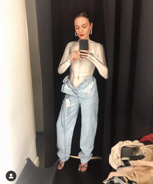 

2020 spring fashion women high waist denim pants trouse female casual jeans ddxgz2v 12.2, Blue
