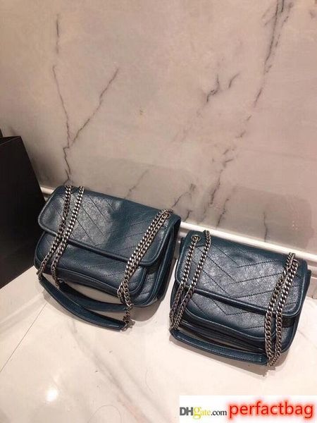 

2018 new arrival women chain handbags elegant shoulder bag fashion contrast colour shoulder bags crossbody two ing