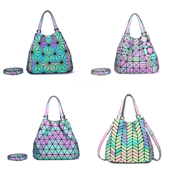 

women leather flap luxury shoulder bag designer casual handbags geometric woman wallet laser bag bolsas feminina nb0548 #735