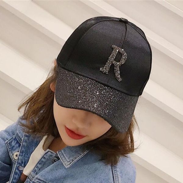 

письмо бейсболка женщины messy bun snapback летние шапки повседневная спорт блестки шапки горный хрусталь бейсболки бесплатная доставка, Blue;gray
