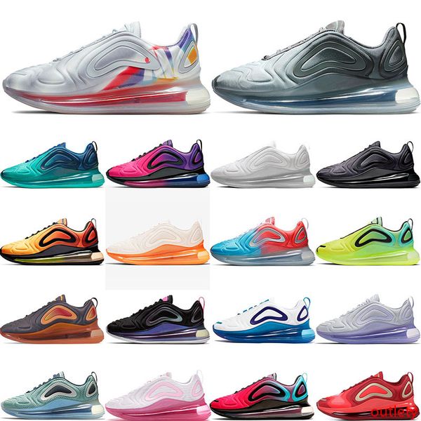 

2019 outdoor cushion running shoes for men women northern lights obsidian blue fury sunrise sneakers 36-45