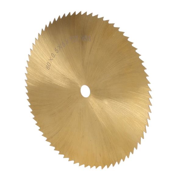 

70/80mm hss ti-coated circular saw blade metal woodworking plastic cutting 6mm
