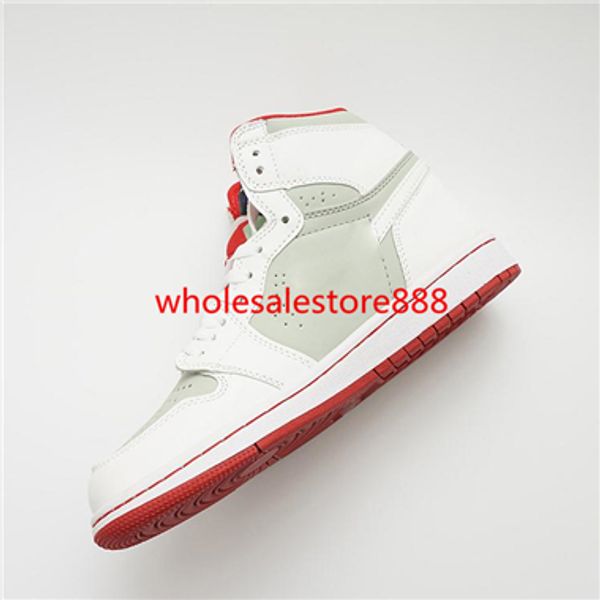 

hococal designer shoes 1 og basketball shoes mens chicago 1s 6 mid sneakers rings sneakers bred toe trainers love unc sport shoes size 36-47, Black;red