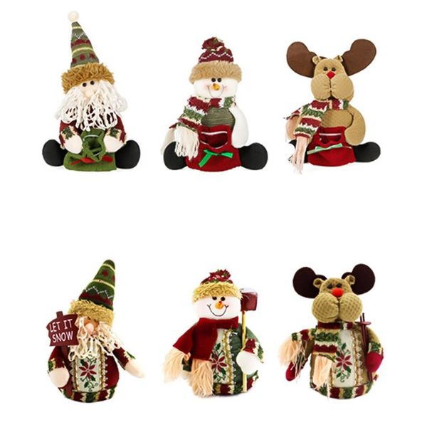 

ornament snowman christmas decorative beautiful flannelette hanging xmas tree hanging decoration pandent decals