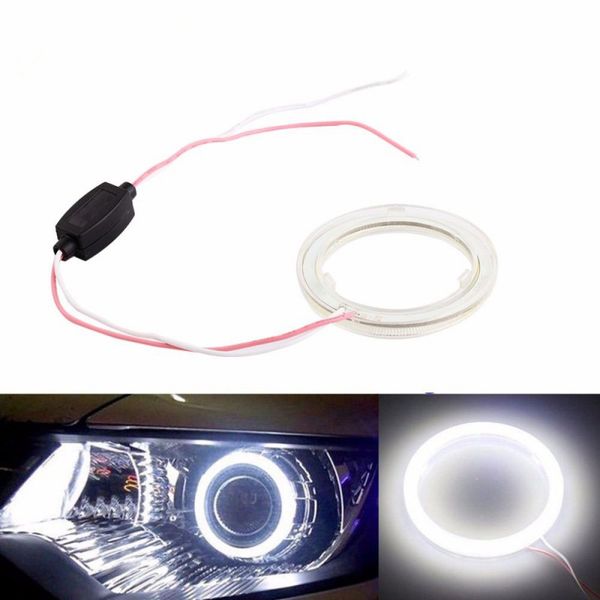 

1pcs авто глаза ангела ореол кольца початка led фары 60/70 / 80/90 / 100/110 / 120mm автомобиль мотоцикл для e36 e39 e60 e92 e63 перевозка г