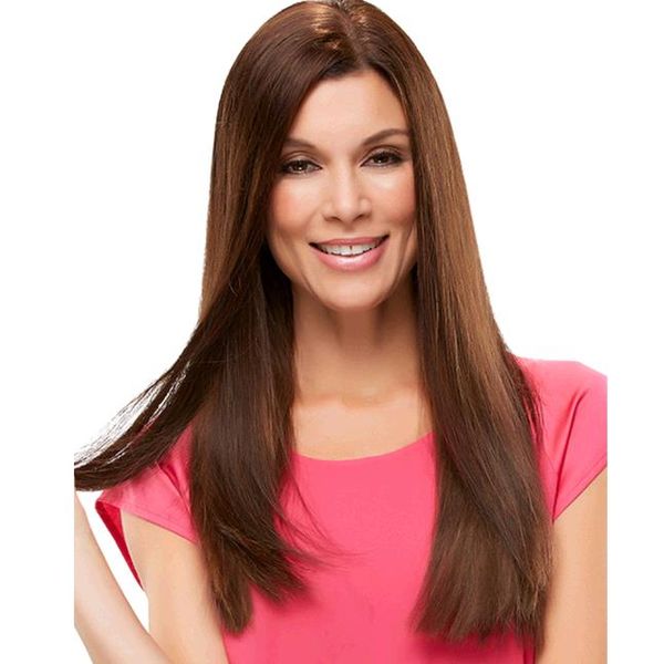 Lifelike Fluffy Long Straight Haired High Temperature Resistant