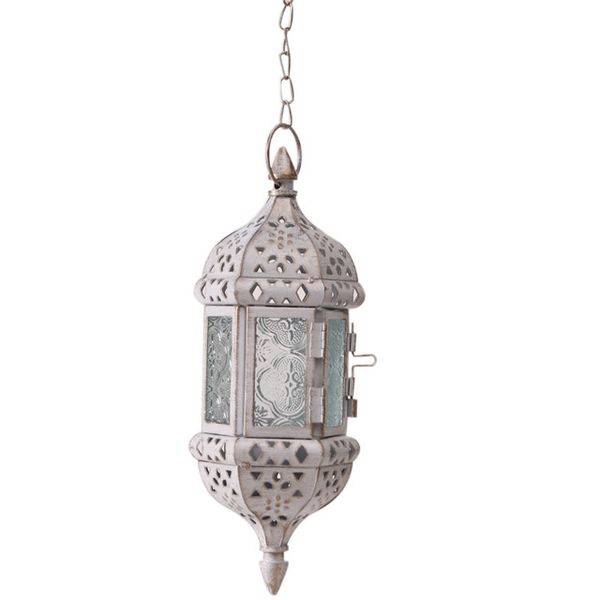 Candle Tea Light Holder Lantern Moroccan Home Decor Vintage Metal