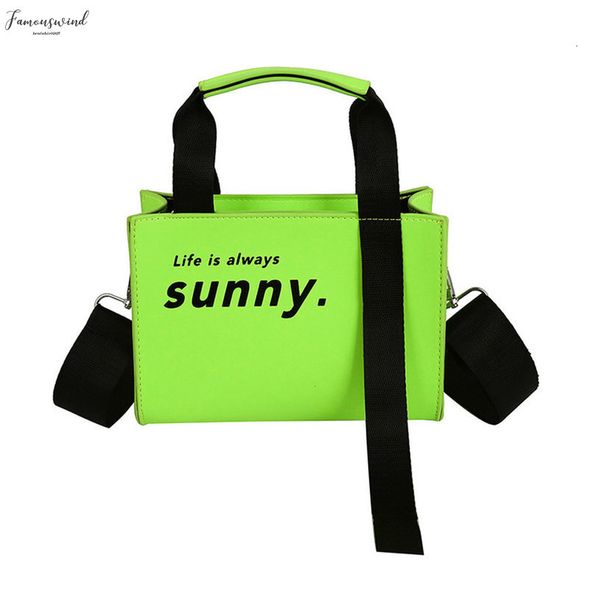 

womens fashion fluorescence color bag composite bag casual bag shoulder neon green handbag sac patchwork a main vert fluo neon green