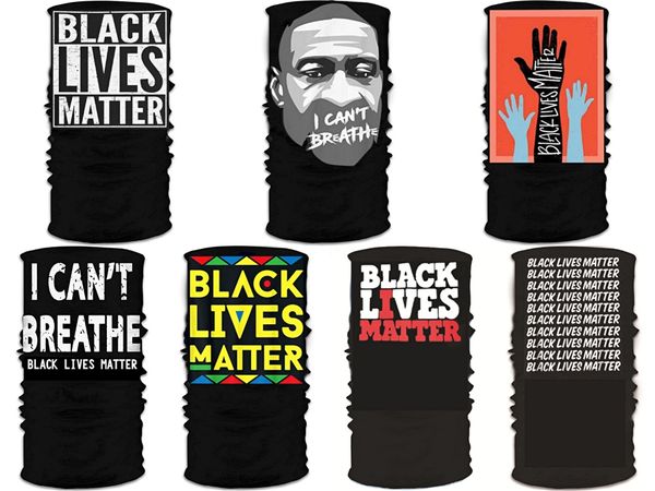

i cant breatheoutdoor usa flag magic headscarf bandana cycling masks head neck scarves windproof sport face mask with filter design #469, Black