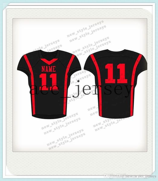 

123Men 2019 Youth Football Jerseys Army Green Wine Red Embroidery Logos Stitched Custom Any name Any number Jerseys