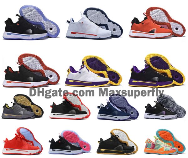 

new paul george pg 4 pe 4s pg4 apollo missions nasa sales iv mens boys basketball shoes sports sneakers size us7-12