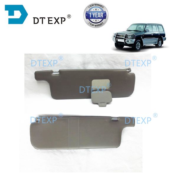 

lhd front interior sunvisor sun visor for pajero sun proof for montero shogun mkii v31 v32 v33 v43 1989-2000 clip hook