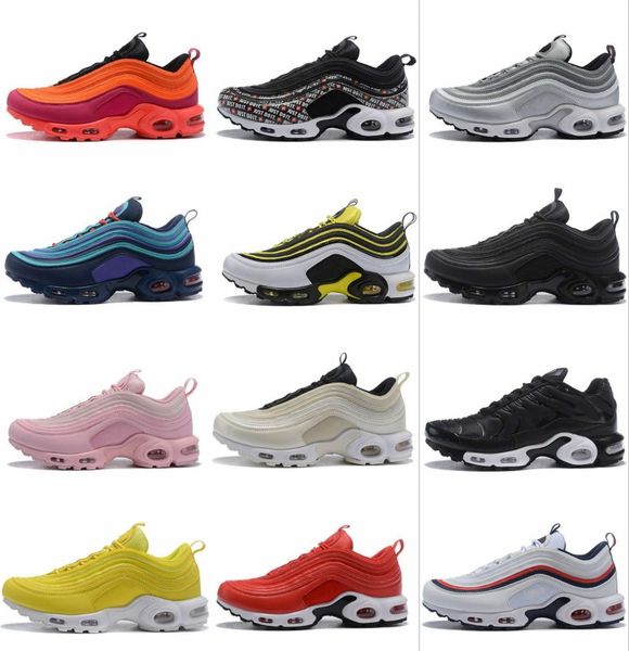 

2019 chau ure tn plu 97 e tuned hybird homm men running hoe men neaker 97 fa hion tn hock yellow women trainer 36 46