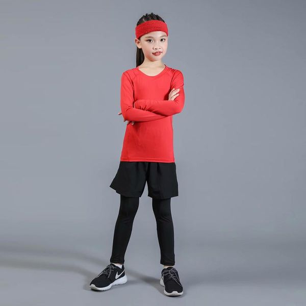 

kids boys running basketball basketball set football sports fitness gym jogging set survetement football sports suit kits, Black;blue