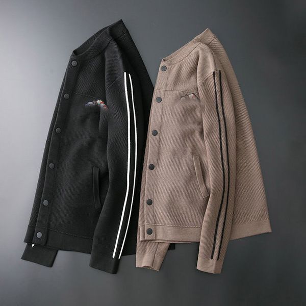 

givenchis дизайнер мужчины кардиган повседневная мода wild трикотаж european american new hot tops private на заказ высокого качества tide м, White;black