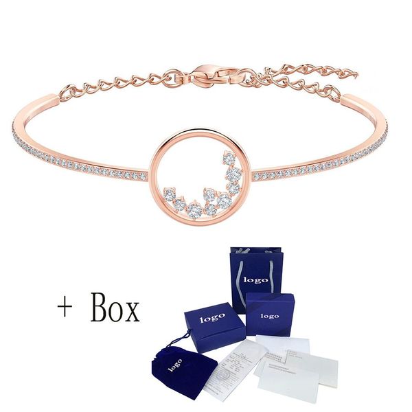 

mulier 2019 fall winter new fashion north bracelet bracelet shiny crystal goddess luxury 5493393 ing, Black