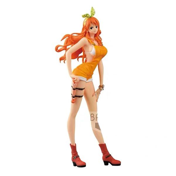 

original banpresto one piece stampede glitter&glamours nami action figure figurals figurine brinquedo t200413