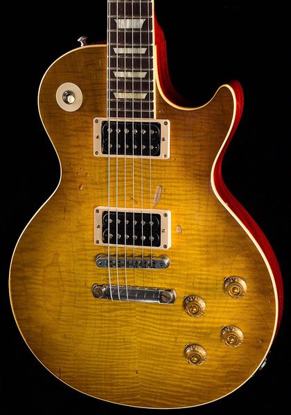 

aged quality electric guitar one piece body guitar duane allman