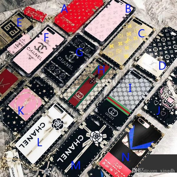 

Ca e for iphone x max brand de ign letter bee phone ca e cover for iphone x x xr 7 7plu 8 8plu 6 6plu with pendant